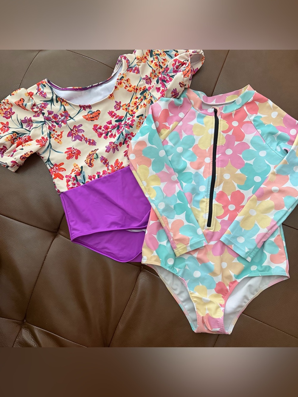 SHEIN Girls Swimsuits (2) Size 7